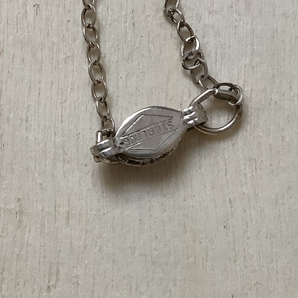 Virgo zodiac pendant-charm 16” chain (astrology) New Vintage sterling silver - Picture 13 of 13